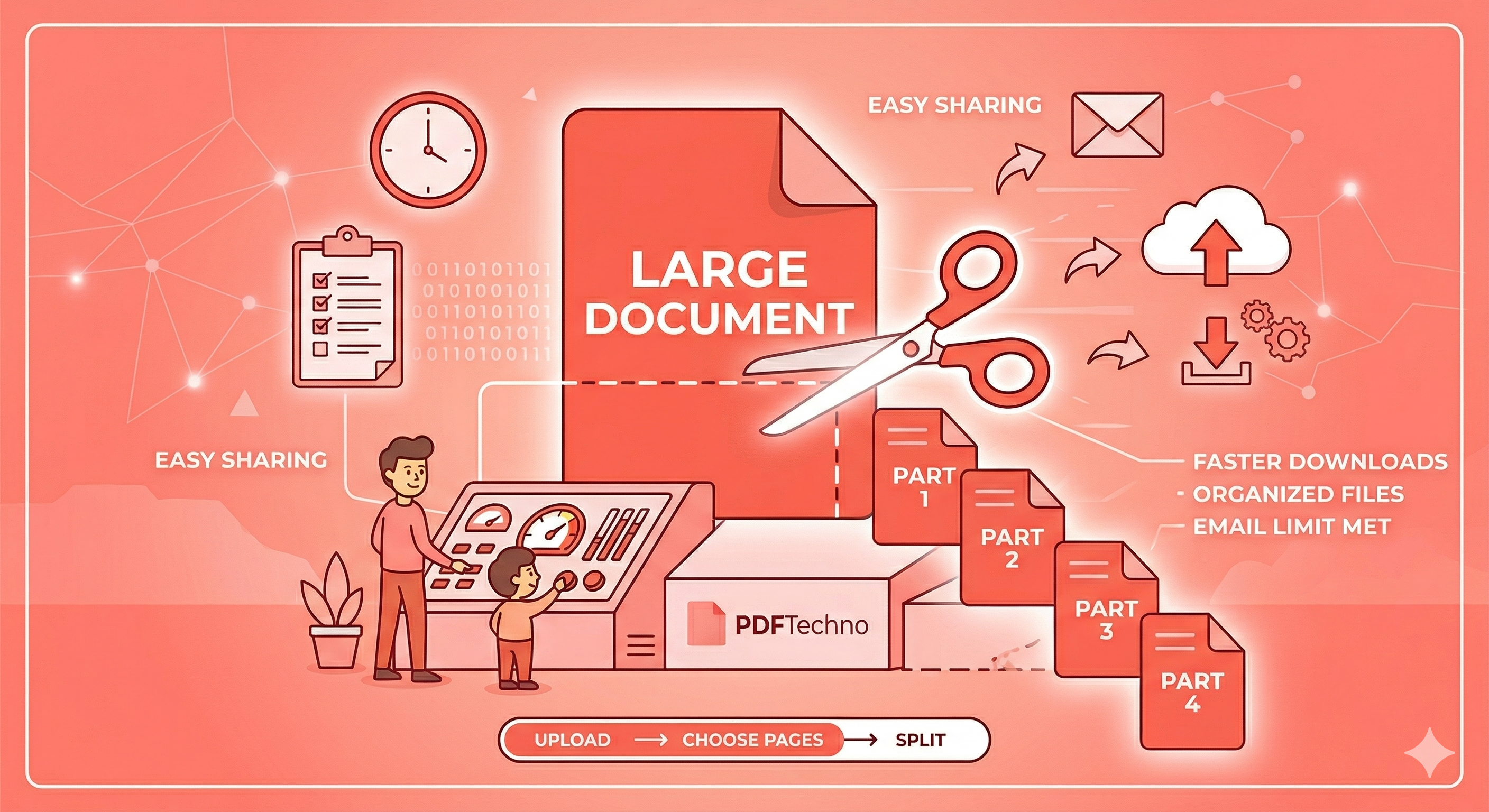 How to Split Large PDF Files for Easy Sharing