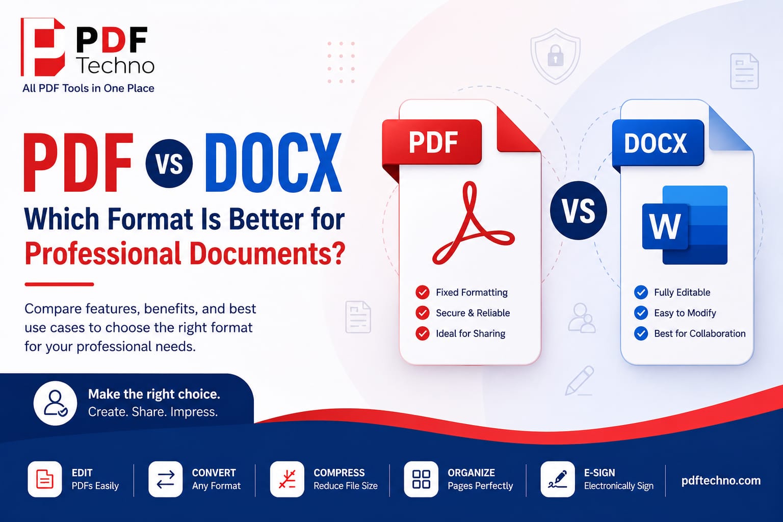 PDF vs DOCX: Which Format Is Better for Professional Documents?