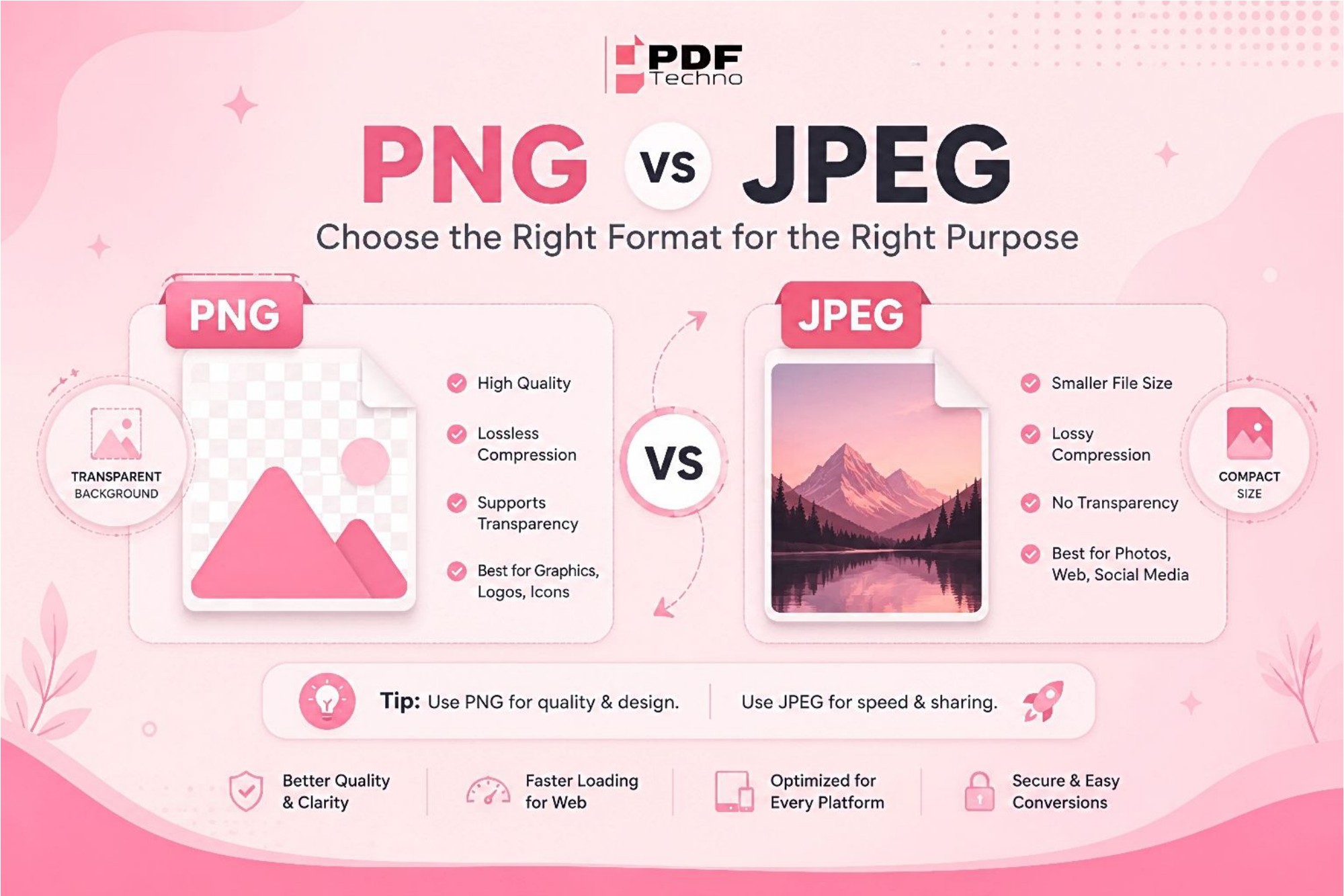 PNG vs JPEG: Differences and Where to Use Which Format?